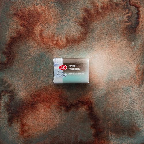 White Nights Limited Edition Granulation Metamorphoses Watercolor Collection of Professional Artist Grade Paints Vibrant Lightfast Colors by Nevskaya Palitra (Mountain Brume) - color: Mountain Brume