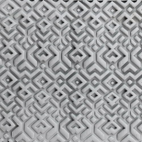 Arrow Weave Clay Texture Roller 2" for Polymer Clay - color: Arrow Weave Roller, size: 2 inch