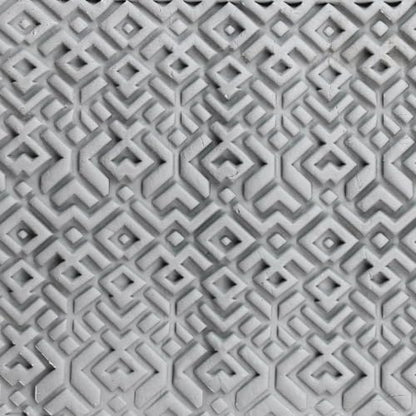 Arrow Weave Clay Texture Roller 2" for Polymer Clay - color: Arrow Weave Roller, size: 2 inch