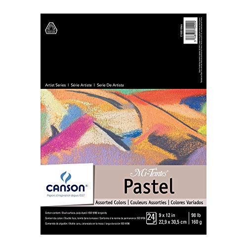 Mi-Teintes Pastel Pad 9X12 Assorted Colors - size: 9"X12", style: Assorted Colors