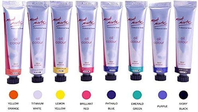 Mont Marte Oil Paint Set for Painting