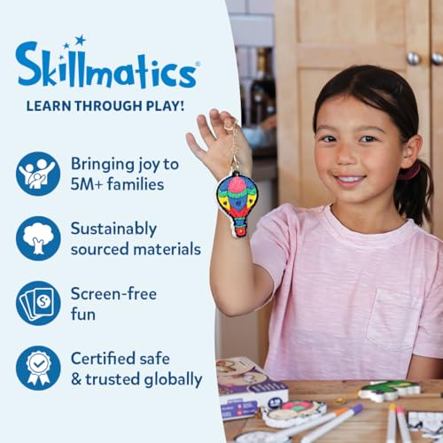 Skillmatics Foil Fun Pretty Patterns, Foil Art, Gift for Tweens & Adults