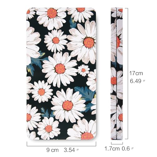 20Pcs Full Pans Watercolor Tin Palette Paint Case with Magnetic Stripe | Metal Art Paint Mixing Tray,3ml Empty Full Pans,Portable Empty Paint Box for DIY Watercolor Oils Acrylics Drawing,Daisy - color: Daisy