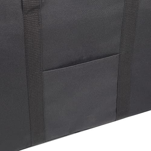 JJRING 37x28 Inch Wire Framed Art Portfolio Case Bag, Black