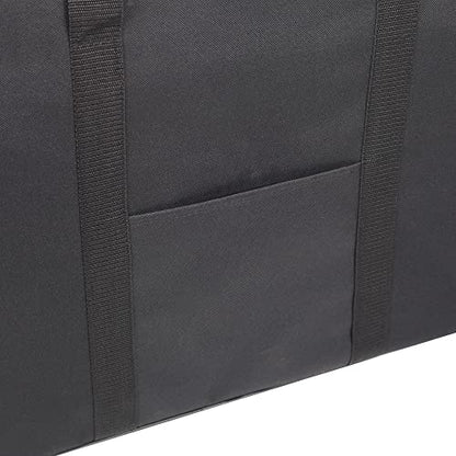 JJRING 37x28 Inch Wire Framed Art Portfolio Case Bag, Black