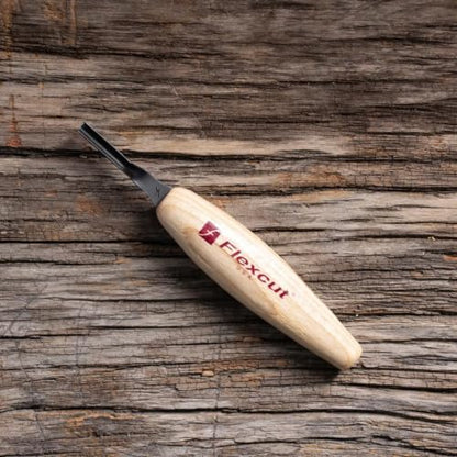 FLEXCUT Micro Shallow/Deep U-Gouge, Razor Sharp High Carbon Cutting Blade - color: Micro Deep U-Gouge, size: 3 mm