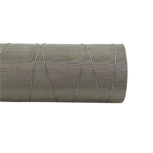 40 Mesh Stainless Steel 304 Wire Mesh-Metal Mesh Screen 15.5 inches x 10 feet (40x305cm)