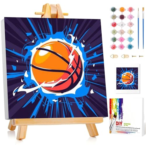 Paint by Numbers Kit for Adults Beginners & Kids Ages 8-12 with Frame - color: style-9