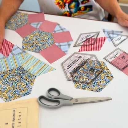 3" Tessellation Templates, for Quilting and English Paper Piecing - style: 3" Tessellator