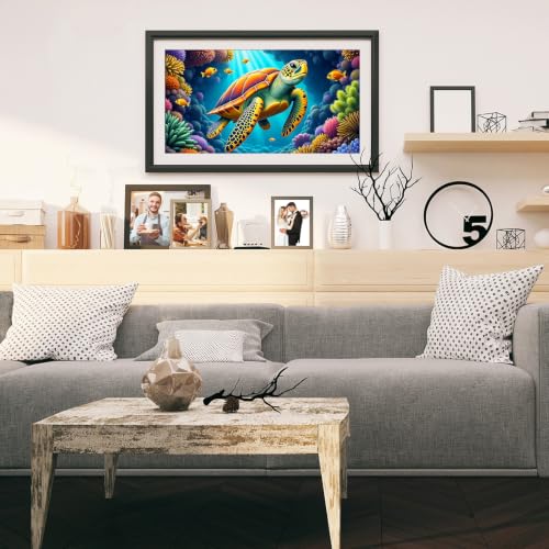 YOYA Large Diamond Art Kits for Adults, Sea Turtle 5D Diamond Painting - color: Sea Turtle 505