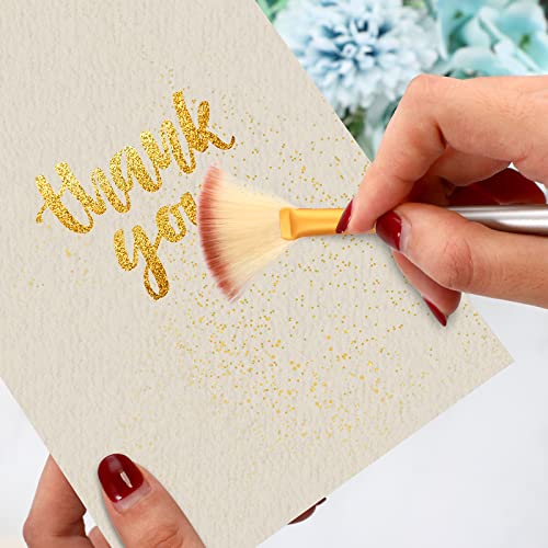 PerKoop 100 Sheets Vellum Paper, 5 x 7, Thick Transparent Paper with Embossing Fan Brush, 160GSM Printable Clear Vellum for Wedding Invitations, Heat Embossing, Belly Bands