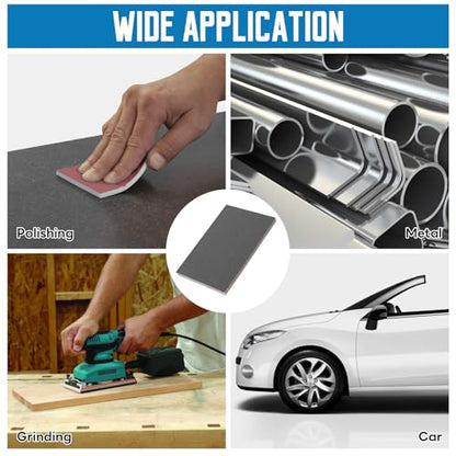 20Pcs Sanding Sponge, 3 x 4 Inch Soft Foam Sanding Block, 400 Grit - style: 400 Grit