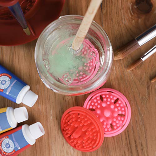 Paint Puck Original Paint Brush Cleaner, 3-Pack, Blue - color: Blue