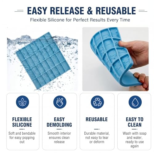 Patelai Domino Molds for Epoxy Resin Domino Resin Molds Silicone Mold - size: Classical