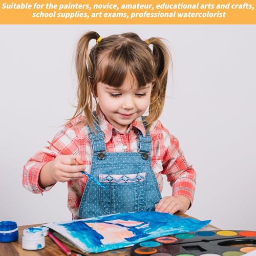 150 Sheets 100% Cotton Watercolor Paper Bulk -140LB/300GSM Art Paper-8.5 x 11 inch Painting & Craft Paper, Finger Paints, Watercolor, Tempera, Drawing, Art Room & Home School Crafts - style: 8.5x11in-140LB/300GSM