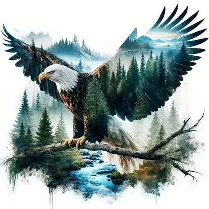 Diamond Art Kits for Adults,Eagle Diamond Painting Kits for Beginner - color: Eagle