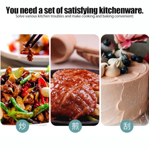 Silicone Spatulas Set of 5 Spatula Mixing Tool - color: 5Pcs MIX colors