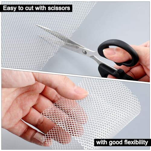 Tandefio Sculpting Wire Mesh Roll 24''x120'' Aluminum Wire Mesh for Sculpting Clay, DIY Sculpture Projects, Model Train Scenery, Dioramas, Arts and Craft, Rustproof, 0.12'' x 0.16'' Dense Grid