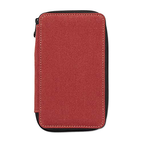 Speedball Art Products 256240 24 Pencil Storage Canvas Pencil Case, Rose - color: Rose, style: Holds Up to 24 Standard Pencils