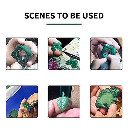 Carving Wax Block Lost Wax Casting Jewelry Molding Tool Mold Sculpting 1 Pound (Green Wax Slices) - color: Green Wax Slices