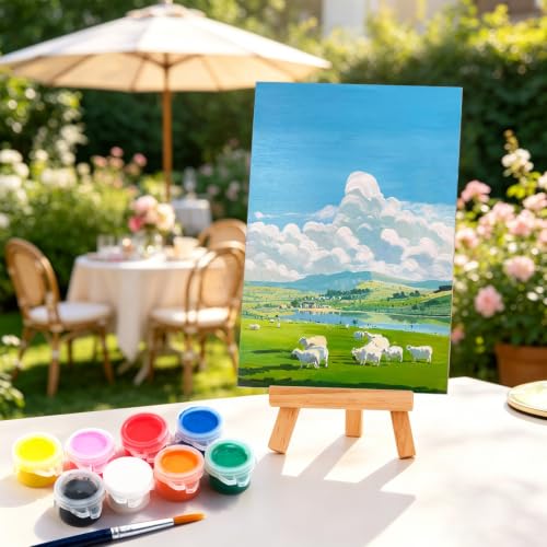 10 Pack 4x6 Inch Unfinished Wood Panel Boards for DIY Painting Art Crafts - size: 4"×6" 10 Pack