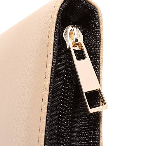 PU Leather Fountain Pen Case Roller Ball Pen Dispaly Holder Bag Pouch Beige 12 - size: Beige for 12 pens