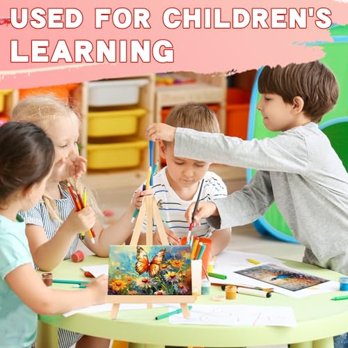 ESRICH 18 Pack Small Canvas for Painting 5x7,Mini Canvas for Kids&Beginners - size: 5*7in 18pack