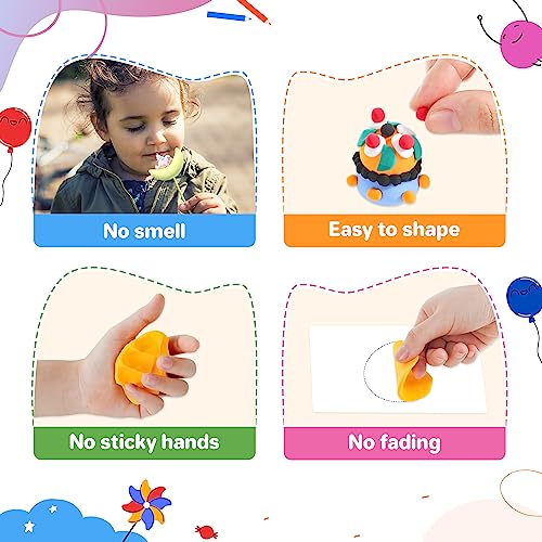 Aestd-ST Air Dry Clay 160 Colors, Modeling Clay for Kids, DIY Magic Clay | Molding Clay Kit, 4 Sculpting Tools, Resealable bags, Non-Sticky Soft, Super Light, Arts & Crafts Gift for Boys Girls Kids