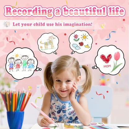 Nsrzua DIY Journal Kit for Girls,Toys for Ages 8-14 and Birthday Gifts for Girls - color: yellow
