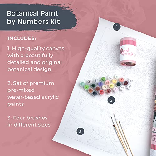 Pink Picasso Paint by Number Kit, for Adults & Teens,16x20, Pick Me Up - color: Pick Me Up