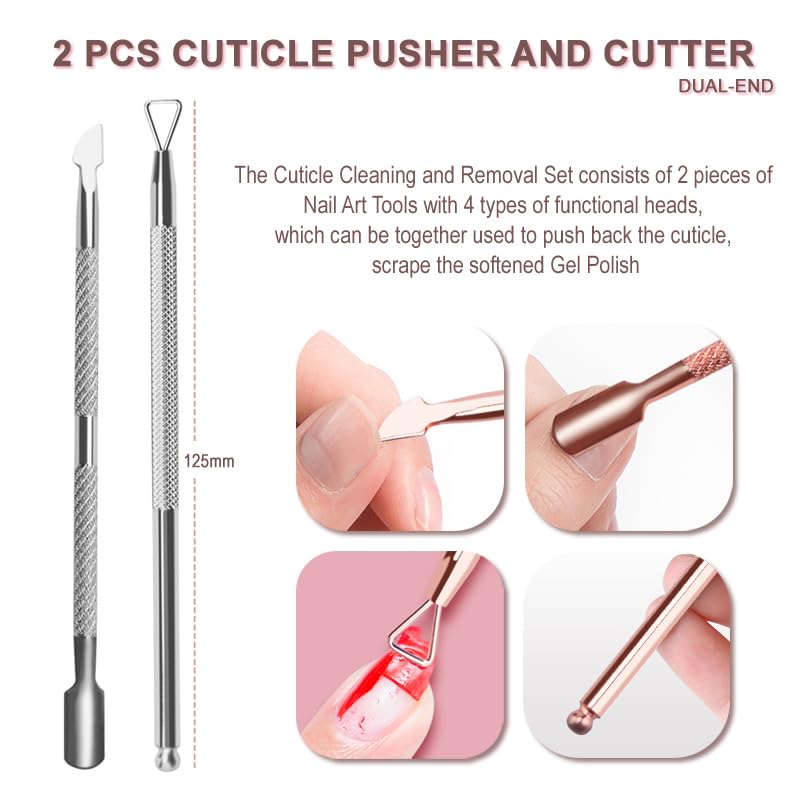 29Pcs Nail Art Brushes Tools Set Dotting Tools for Gel Polish - color: Multicolor (29Pcs)