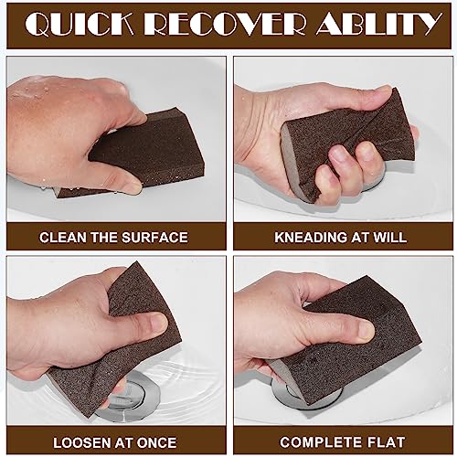 100 Grit Angled Sanding Blocks, Jamiikury Medium Sponge Sand Block Washable and Reusable, Wet & Dry Sandpaper Block for Wood Metal Drywall and Furniture Paint - Pack of 8 - size: 100 Grits