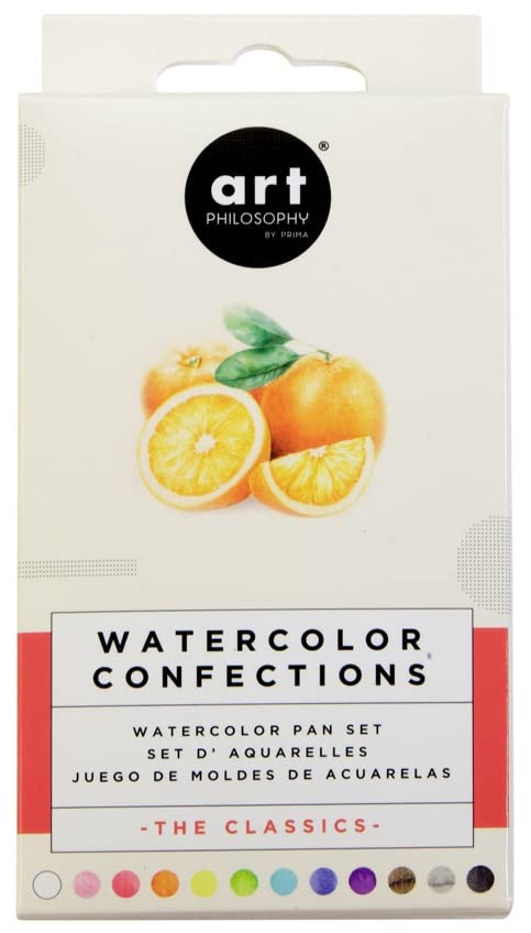 Prima Marketing 584252 Watercolor Confections: The Classics