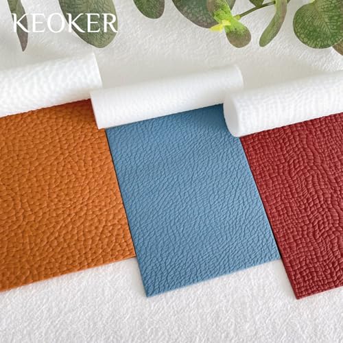 KEOKER Leather Texture Roller for Polymer Clay, Polymer Clay Texture Roller, Polymer Clay Leather Texture Roller, Like Polymer Clay Texture Sheets, Great Work with Polymer Clay Cutters - color: Crocodile Grain