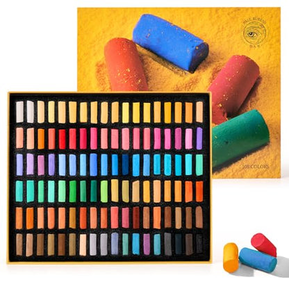 Paul Rubens Soft Pastels, 108 Colors Pastels for Artists and Beginners | Vibrant Colors, Fine Smooth Texture, Easy Blending, Strong Adhesion - style: 108 Colors