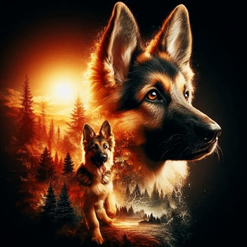 BSNRCH Sheepdog Diamond Art Kits for Adults,5D Diamond Painting DIY Animal Dog Diamond Art Diamond Painting Kits for Adult,Round Full Drill Diamonds, Diamond Art Kits for Home Decor 12x12inch - color: sheepdog