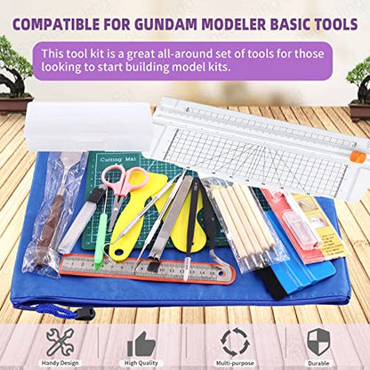 Swpeet 42Pcs Precision Craft Weeding Tools Set, Including Foldable Small Paper Cutter, Weeder Hook, Knife, Cutting Mat, Spatula for Weeding Vinyl, Scrapbook, DIY Art Work Cutting