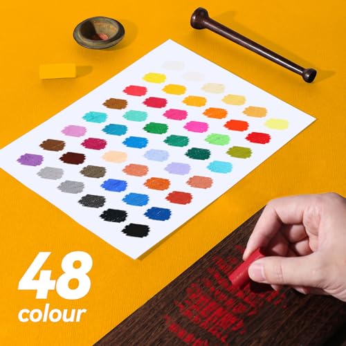 Paul Rubens Soft Pastels, 48 Colors Pastels for Artists and Beginners | Vibrant Colors, Fine Smooth Texture, Easy Blending, Strong Adhesion - style: 48 Colors