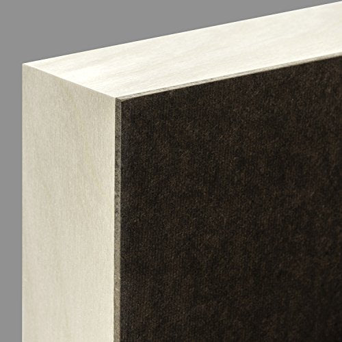 Ampersand Art Supply Hardboard Wood Painting Panel: Museum Series Hardbord, 8" x 10", 2 Inch Cradled Profile - color: 2 Inch Cradled Profile, size: 8" x 10"