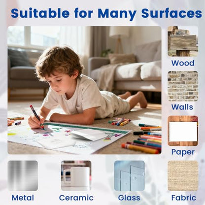 Amrules 65 Pcs Painting Stencils, Shower Theme, 4 x 4 Inch | Plastic, Drawing Templates Set for Crafts, Reusable DIY Art Stencil, For Wood, Walls, Cards, Fabrics, Rocks, Home Decoration - style: Shower