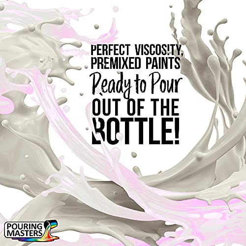 Pouring Masters Violet Interference Pearl Special Effects Acrylic Pouring Paint - Premium 32-Ounce Pre-Mixed Fluid Acrylic Paint - Fluid Art Supplies for Canvas, Wood, Paper, Tile & Rocks - color: Violet, size: 32 Fl Oz (Pack of 1)