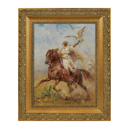 Classical Wood Plein Air Frame for 18x24 Handmade Oil Paintings,Gold | Easy DIY Assembly,2.8" Face Width,No Glass & Back, Embossed Art Frame for Artists Exhibition Gallery Show Memorial Portrait - color: Gold-DIY, size: 18x24"