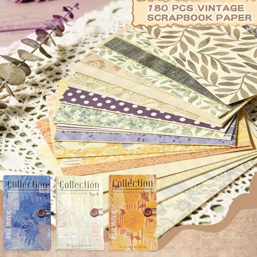 X Hot Popcorn 180 Sheets Scrapbook Paper, Scrapbooking Supplies