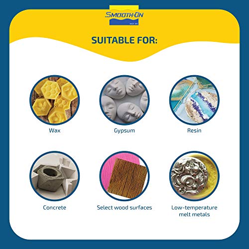 Smooth-On Mold Star 30 Silicone Mold Making Kit - Easy to Use & Long-Lasting Silicone Mold (2-Pound) | Long-Lasting Silicone Mold - size: Pint Unit