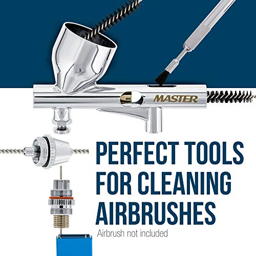 Master Airbrush - Airbrush Cleaning Kit - Spray Gun & Airbrush Clean Set