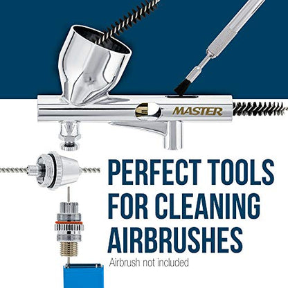 Master Airbrush - Airbrush Cleaning Kit - Spray Gun & Airbrush Clean Set