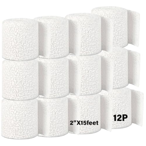 12P 2“X15 feet Plaster Cloth Rolls Paris Belly Casting Kit Pregnancy 2" W x 180 feet L - size: 2"X15f, style: 12P