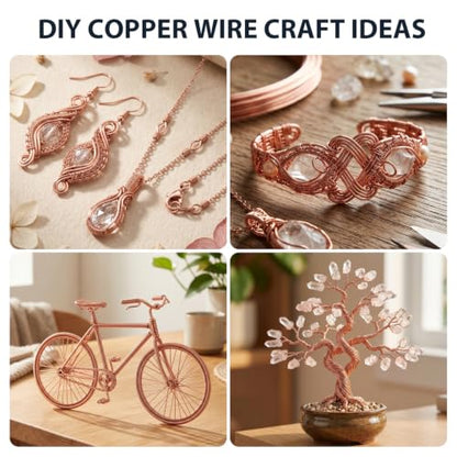 Tenn Well 16.4ft 12 Gauge 99.9% Dead Soft Copper Wire - color: Copper, size: 12 Gauge
