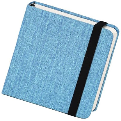 Funto Watercolor Journal, 4.7x4.7, 24 Sheets 100% Cotton Cold Press Paper 300gsm/140lb, Acid-Free Travel Sketchbook for Artists & Adults (Deep Blue) - color: 4.7x4.7-Deep Blue