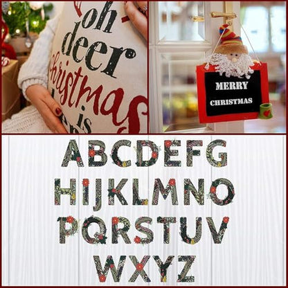 FEBSNOW 36 Pcs 6 Inches Large Alphabet Letter and Number Stencils | ﻿ Reusable PET Plastic, Painting on Wood Wall Fabric Rock Chalkboard Glass, Creating Sign Craft Board, 36 Pcs 6x6 Inches - size: 6 inches